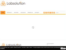 Tablet Screenshot of labsolution.pl